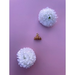 Charms Croissant doré