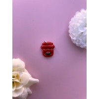 Charms Douceur de fraise argenté