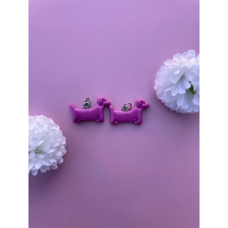 Boucles d’Oreilles Interchangeables Lucky Pink