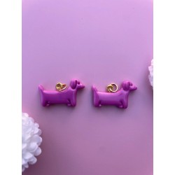Boucles d’Oreilles Interchangeables Lucky Pink