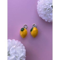 Boucles d’Oreilles Interchangeables Peps Citronné