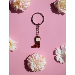 Porte-Clés Botte Léopard