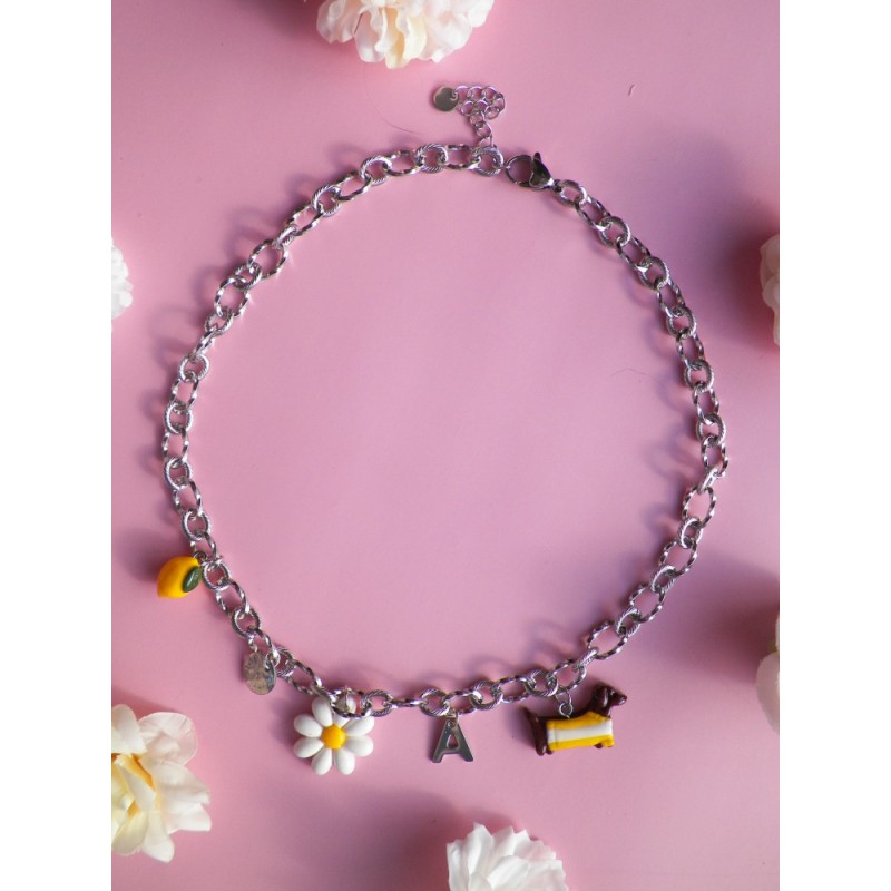 Collier Marguerite du printemps