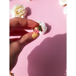 Bague Pivoine rose