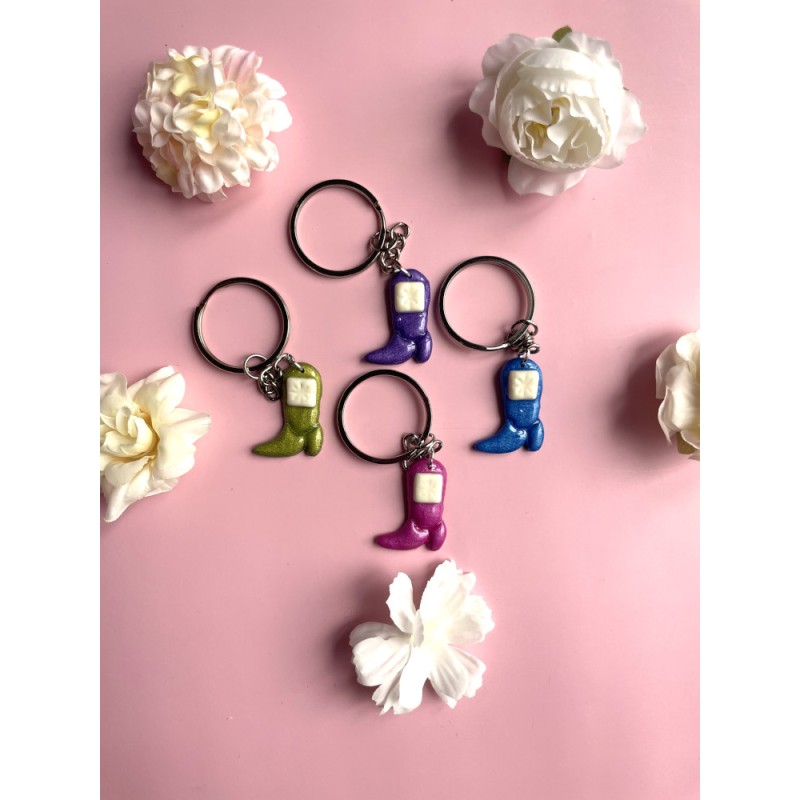 Lot de 4 Porte-Clés Les Besties