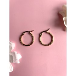 Créoles Élégance Dorée 20 mm