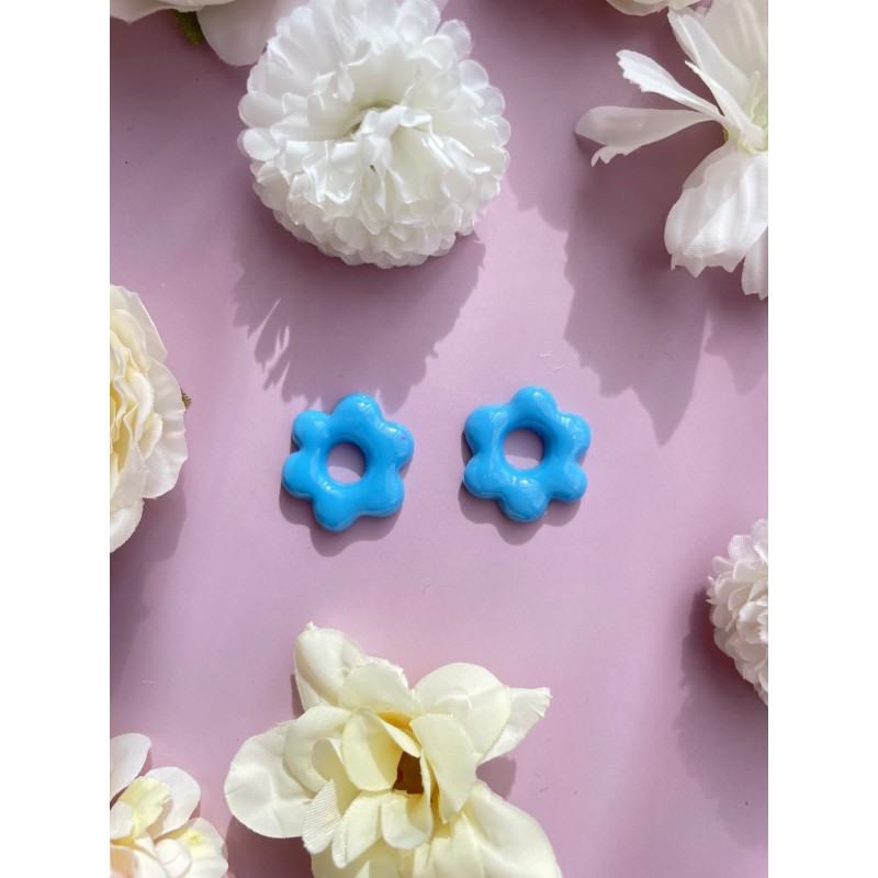 Pampilles Meringue Azur 20 mm