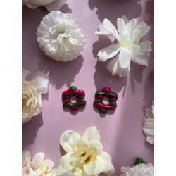 Pampilles Cerise Basilic 20 mm